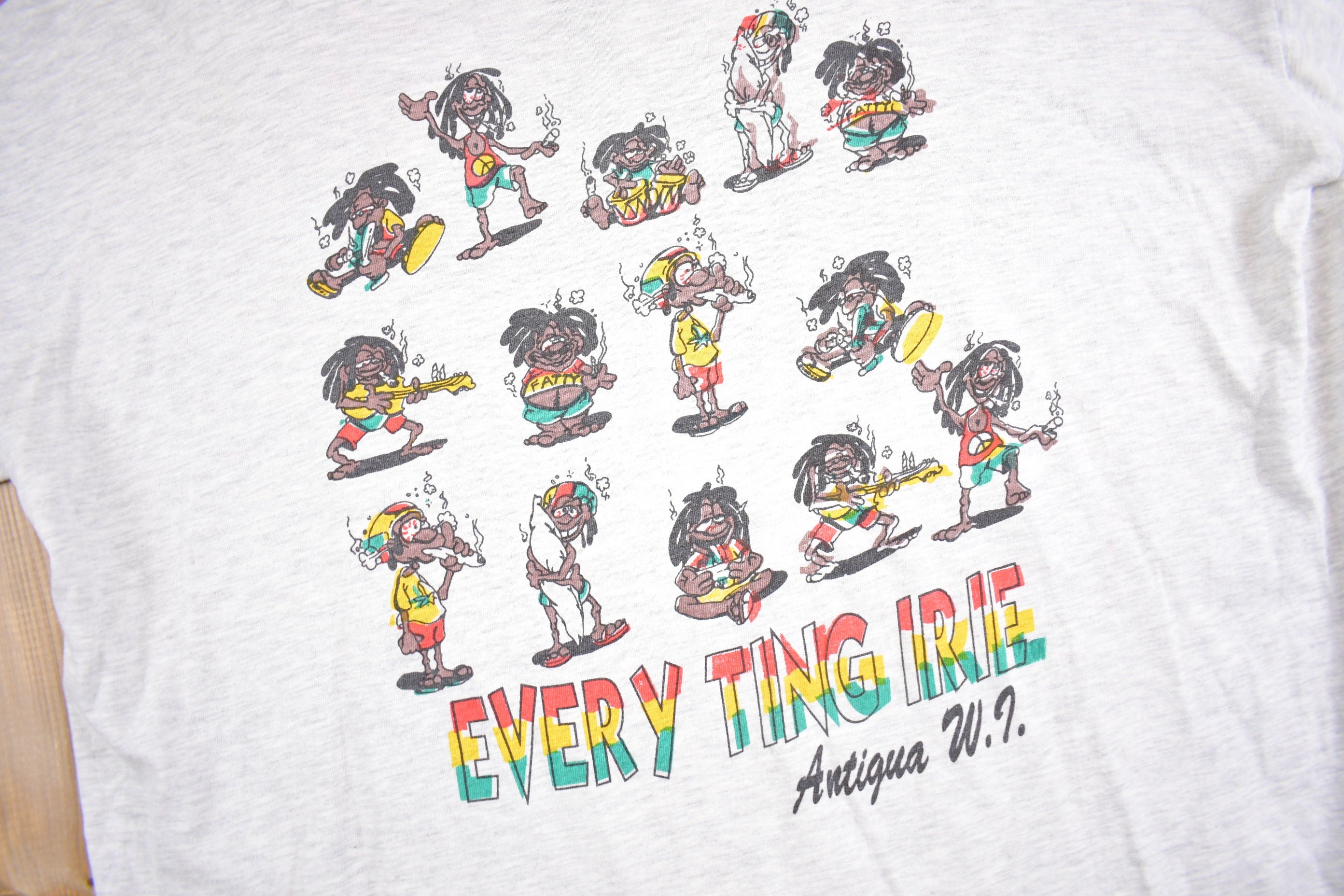 Vintage 1990s Every Ting Ire Graphic T Shirt