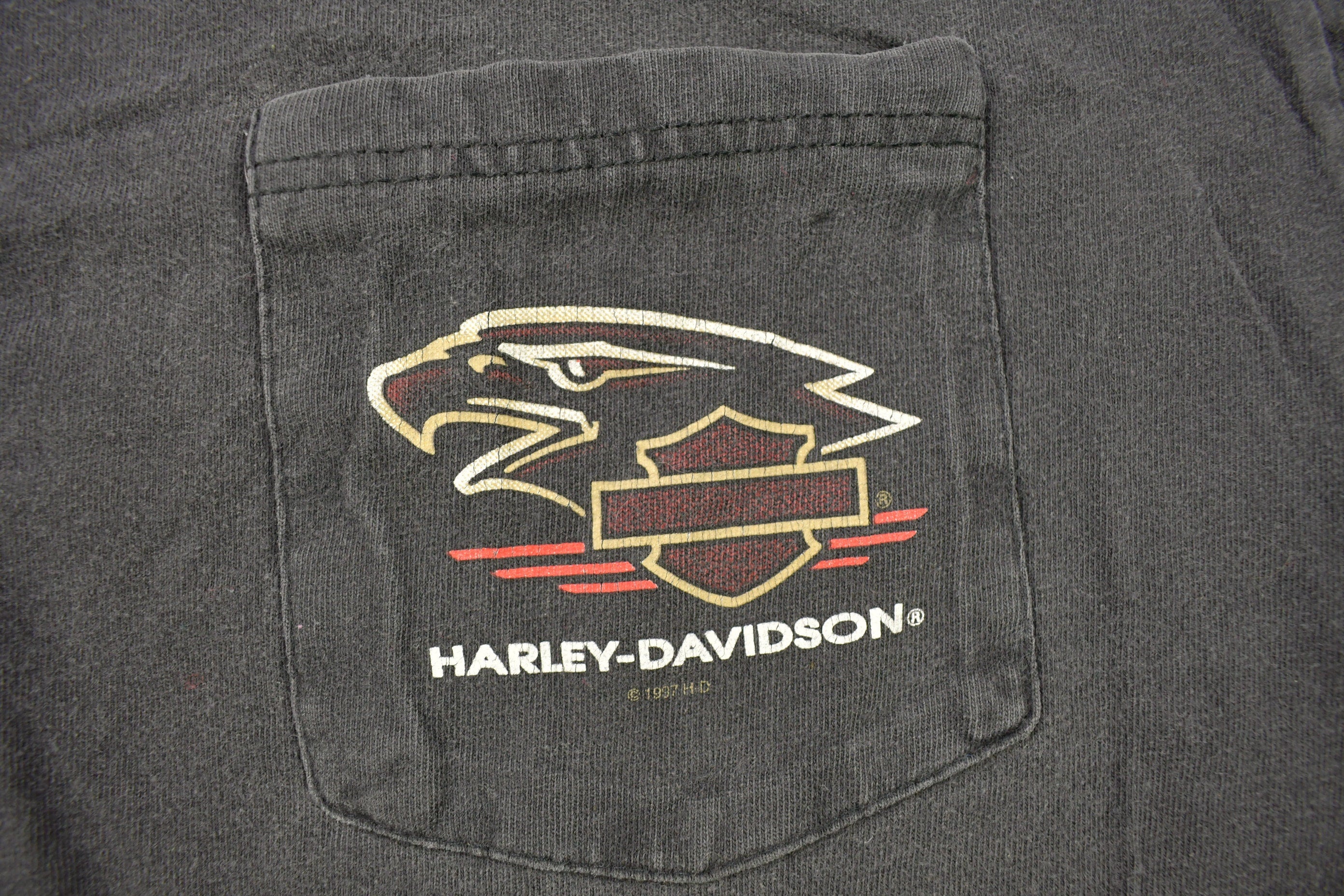Vintage 1997 Southern Nevada Harley Davidson Las Vegas T-Shirt