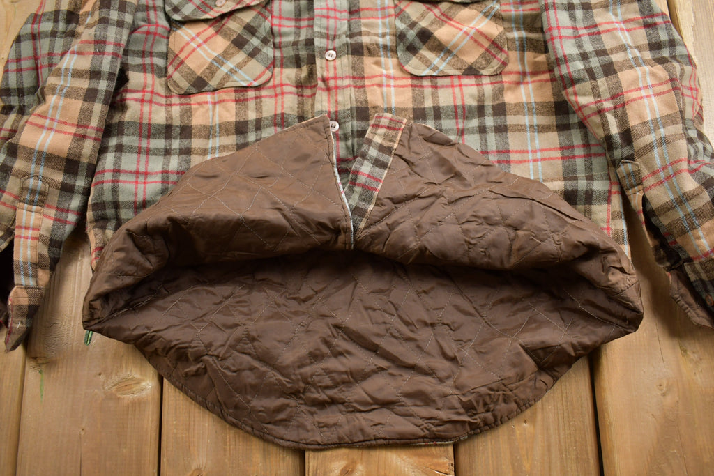 Vintage 1980s Windbreaker Brand Insulated Button Up