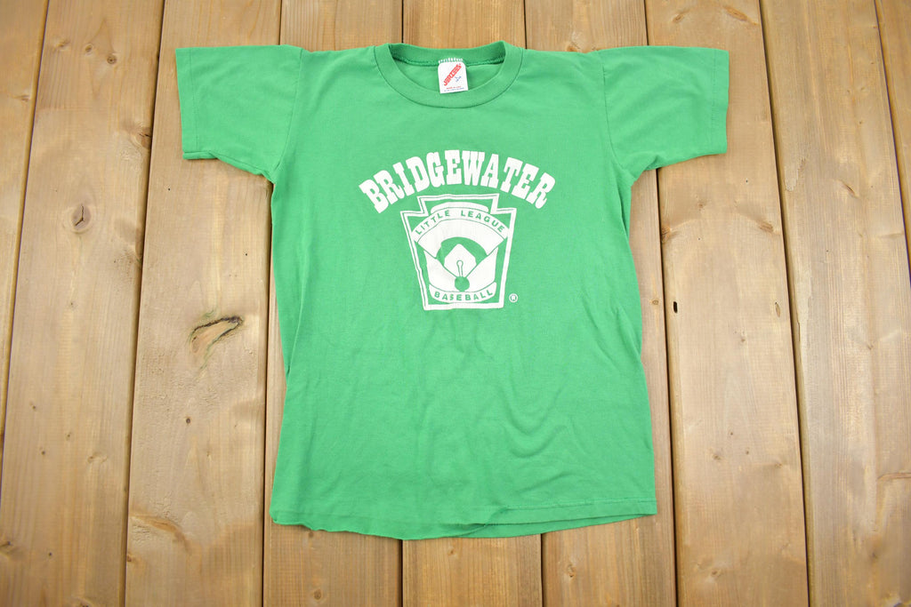 True Vintage 1970s Little League Baseball T Shirt Made In USA