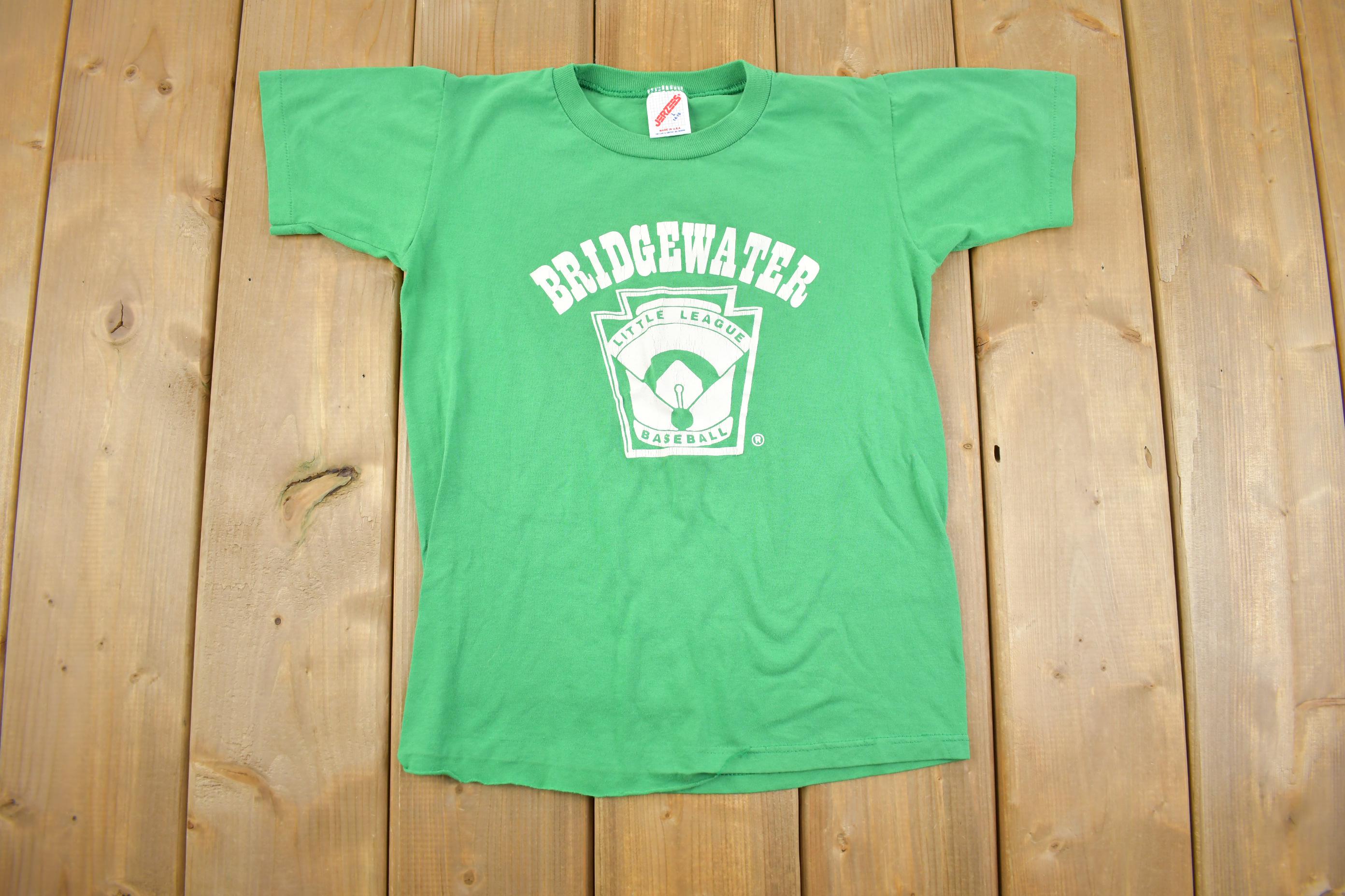 True Vintage 1970s Little League Baseball T Shirt Made In USA