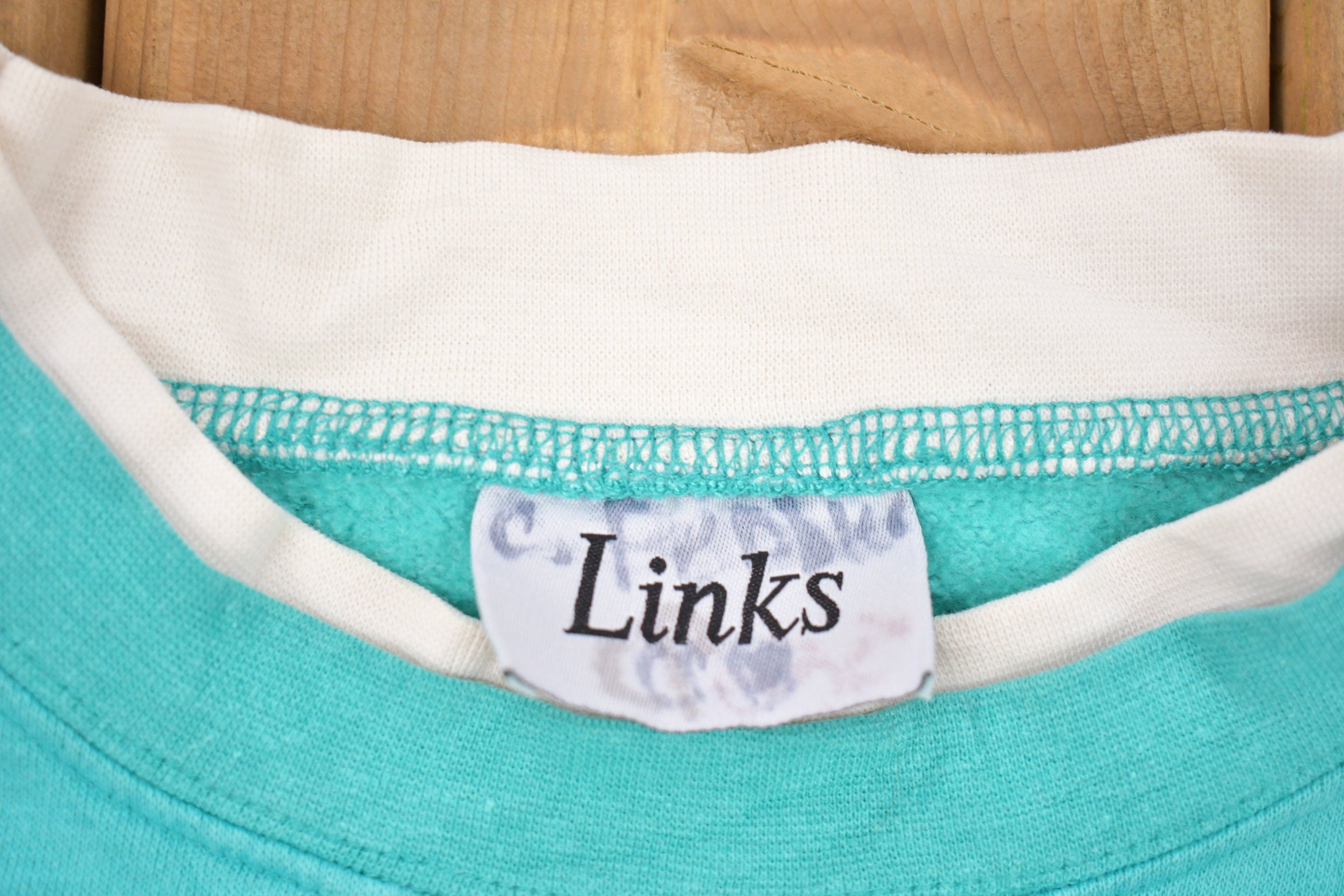 Vintage 1990s Links Bird Embroidered Graphic Crewneck