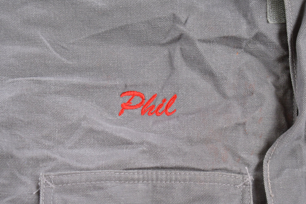 Vintage 1990s Grey Fire Resistant Carhartt Traditional Jacket