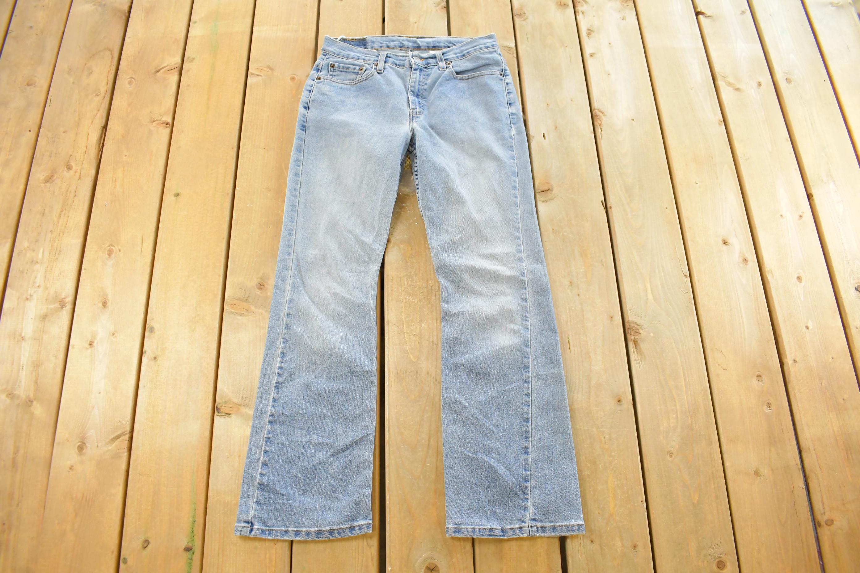 Vintage 1990s Levi's 515 Bootcut Lowrise Denim Jeans Women's 29 x 29