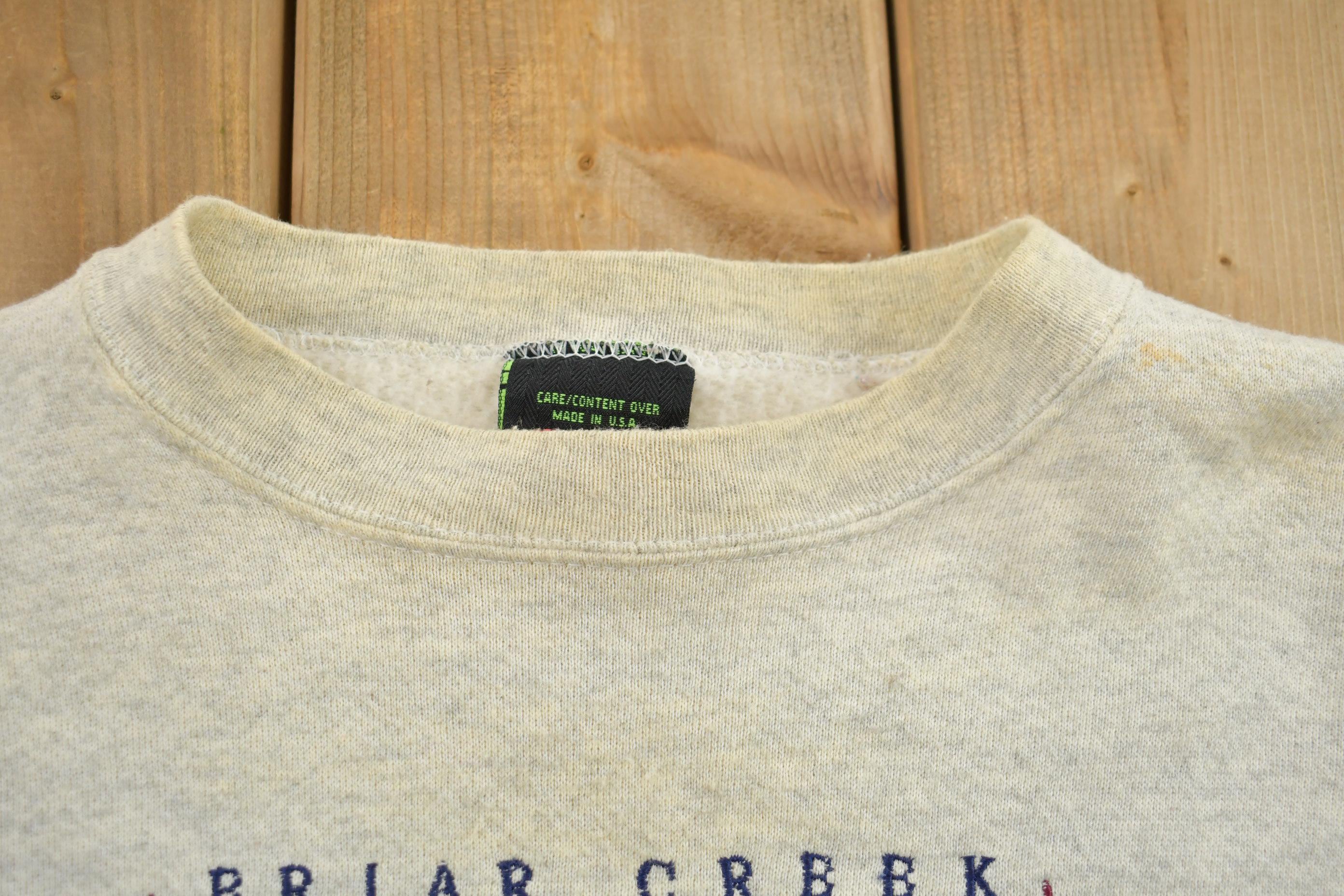 Vintage 1990s Briar Creek Americana Souvenir Crewneck Sweatshirt