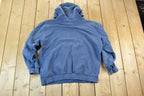 Vintage 1990s Nike Embroidered Mini Swoosh Hoodie Sweatshirt Mens XL