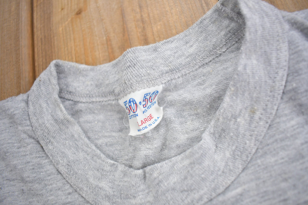 Vintage 1983 Robert Plant The Principle Of Moments Tour T-shirt