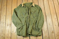 Vintage 1960s Military Button Up Army Jacket