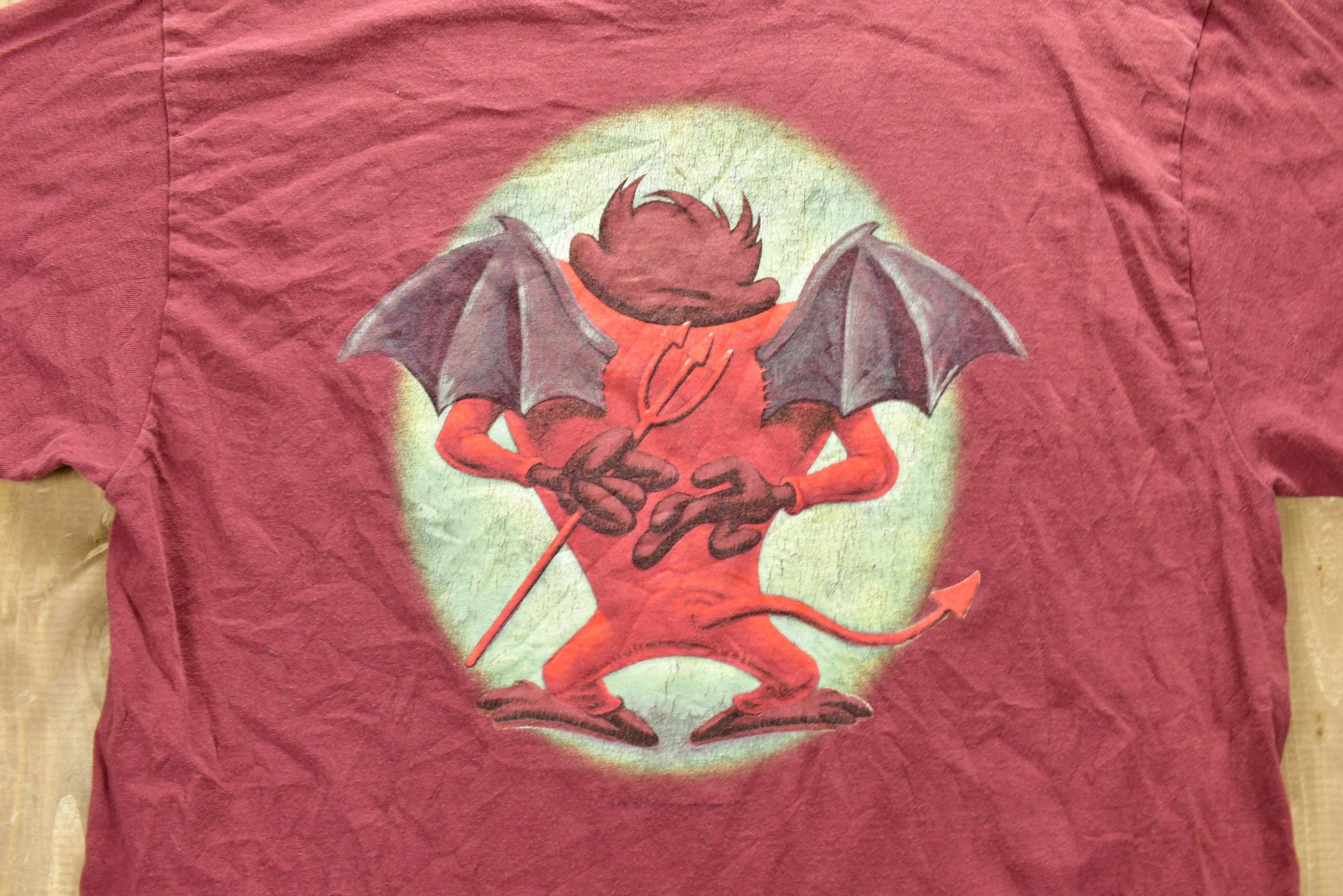 Vintage 1997 Tasmanian Devil Looney Tunes Taz Cartoon T-Shirt