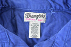 Vintage Y2K Wrangler Wrancher Shirts Button Up Cowboy Shirt Womens XL / Vintage Dress Shirt / Striped Button Up / Dinner Shirt