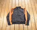 Vintage 1990s Harley Davidson Motorcycles Bomber Jacket