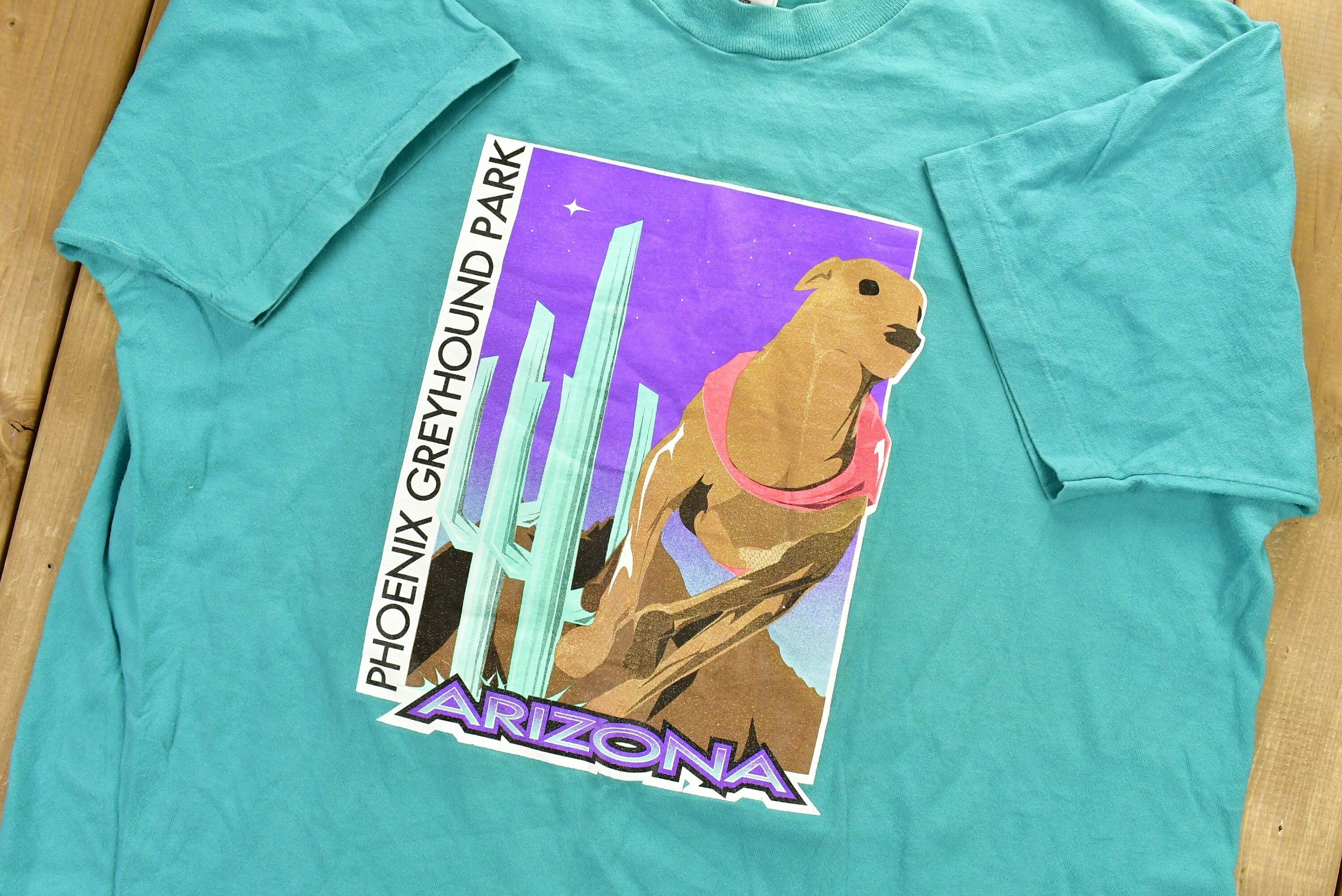 Vintage 1990s Phoenix Greyhound Park Arizona T-Shirt