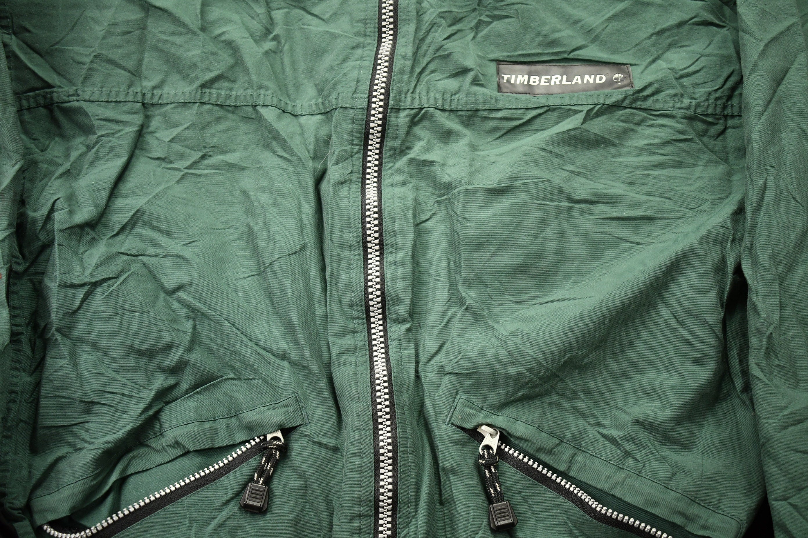 Vintage 1990s Timberland Full Zip Windbreaker Jacket