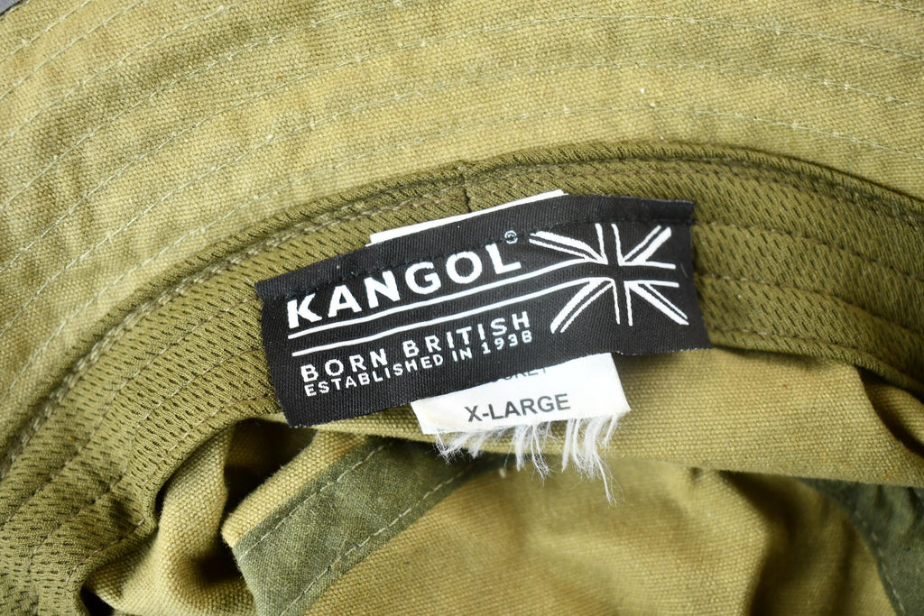Vintage 1990s Kangol Waxed Utility Bucket Hat