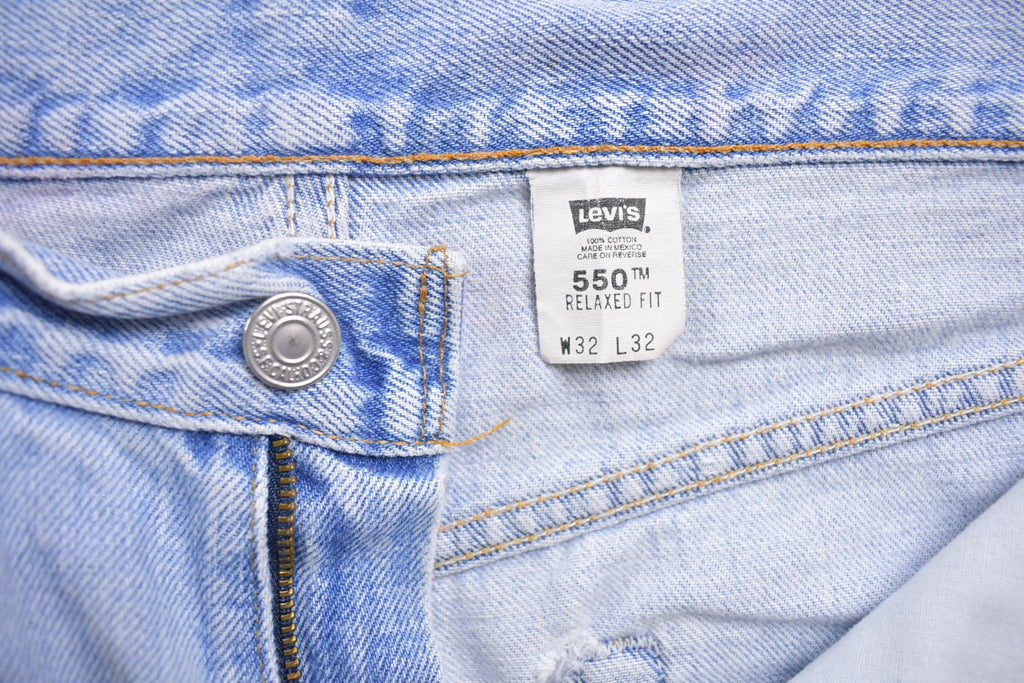 Vintage 1990s Levi's 550 Red Tab Denim Jeans Size 31 x 31
