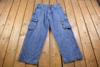 Vintage 1990's FUBU Cargo Jeans 34 x 29