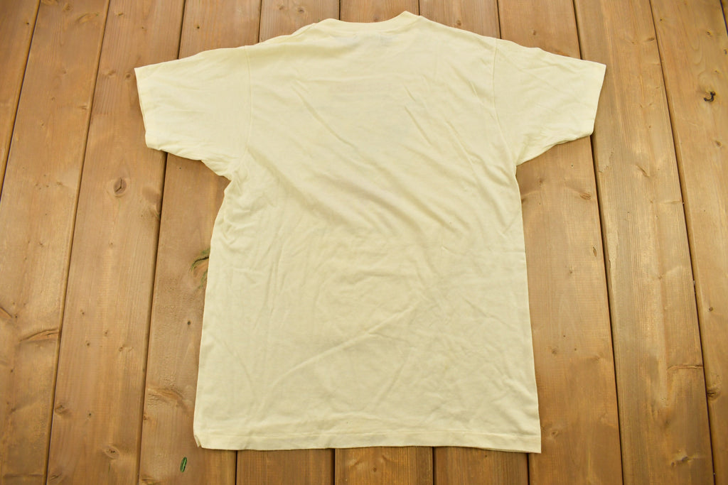 Vintage 1983 Canal Park Duluth Minnesota 7th Annual Marathon Graphic T Shirt