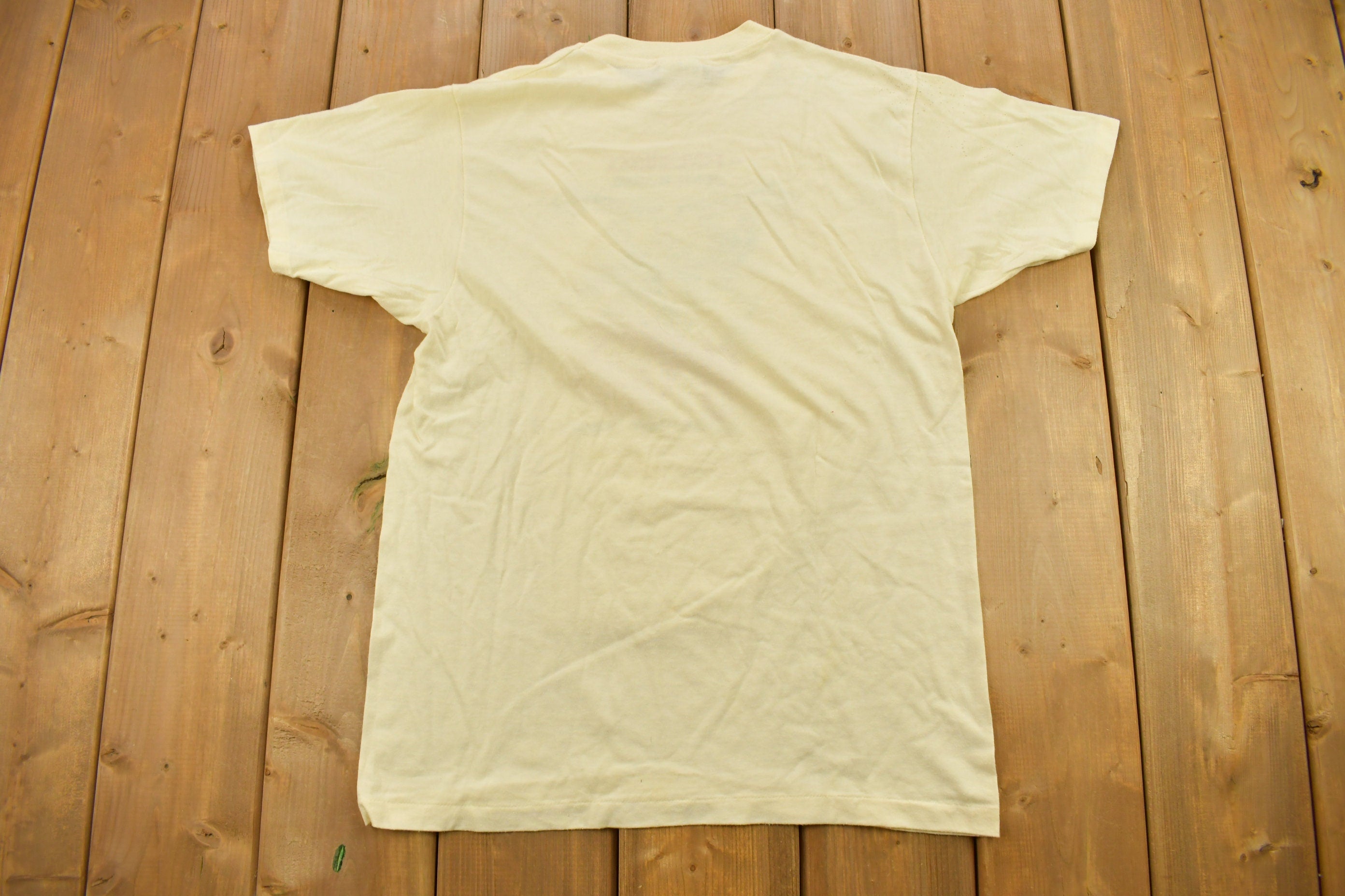 Vintage 1983 Canal Park Duluth Minnesota 7th Annual Marathon Graphic T Shirt