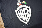 Vintage 1991 Warner Brothers London Single Stitch Graphic T Shirt Made In USA