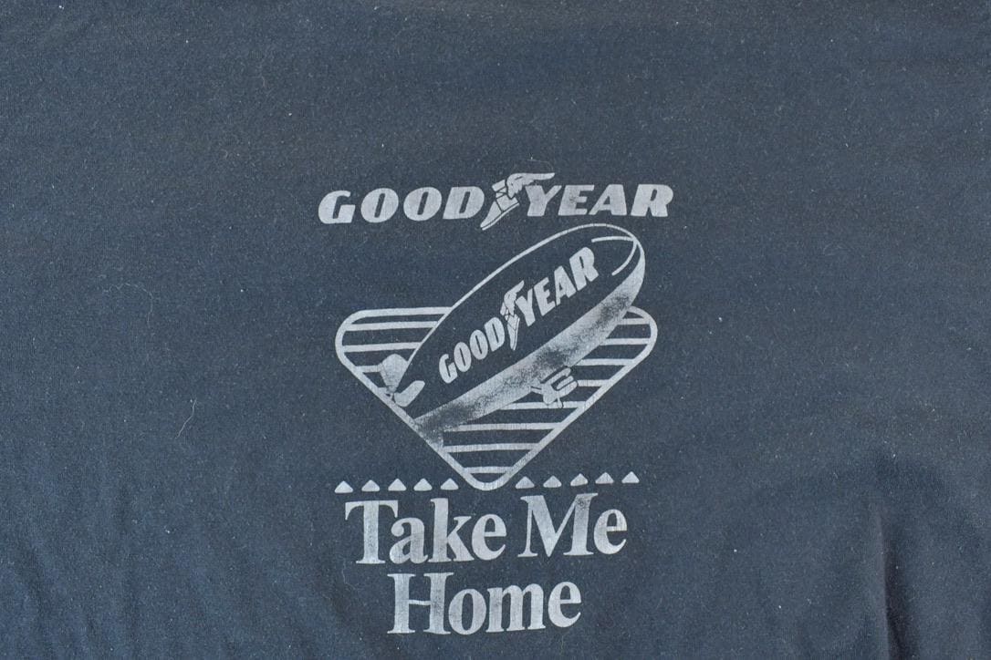 Vintage 1990s Goodyear Souvenir Take Me Home T-Shirt