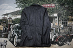 Vintage 1990s Button Up Leather Coat