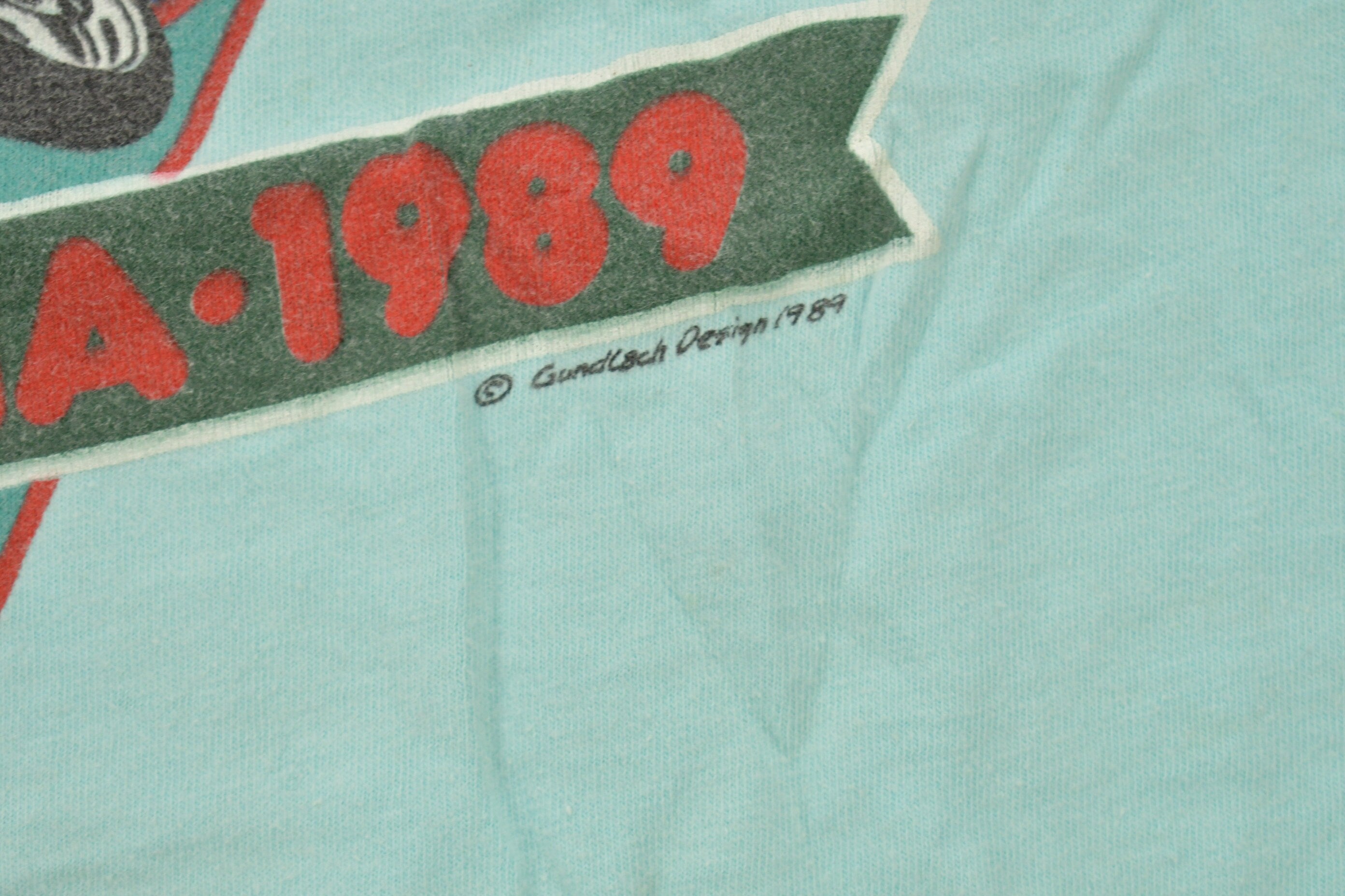 Vintage 1989 Race Of Champions Daytona Street Bike Graphic T Shirt