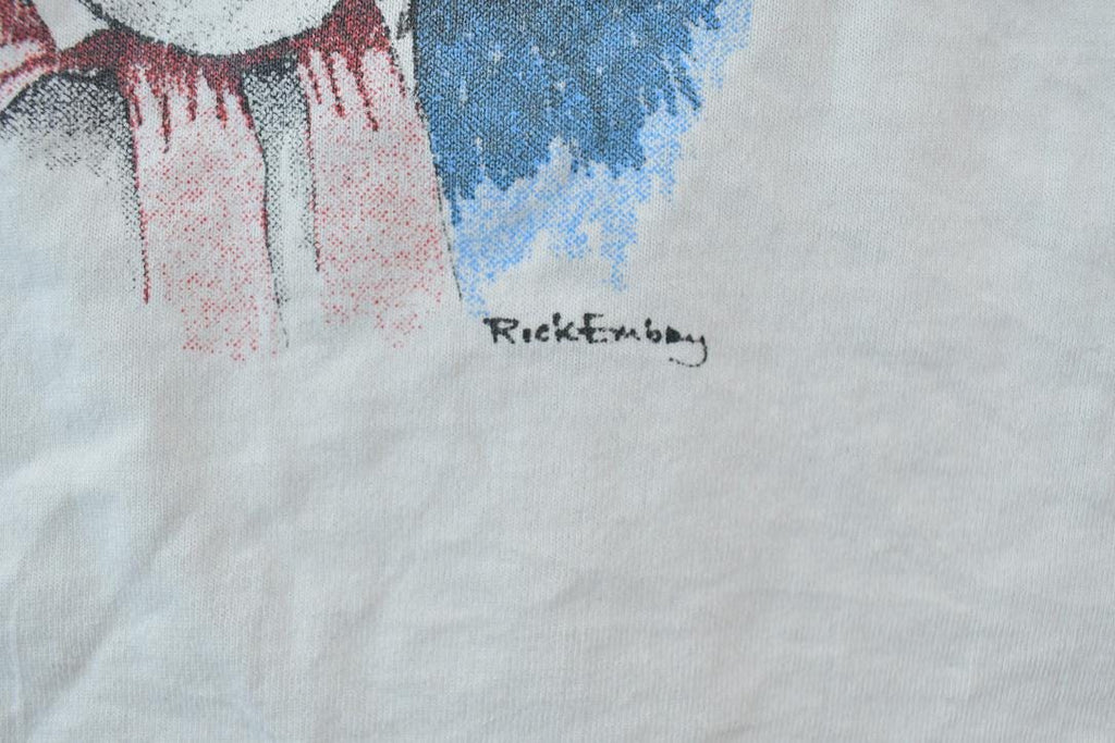 Vintage 1990s Hobo Clown Graphic T-Shirt