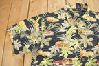 Vintage 1990s Floral Hawaiian Button Up Shirt