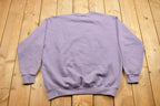 Vintage 1990s Floral Embroidered Crewneck Sweater
