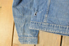 Vintage 1990s Ely Cattleman Denim Jean Trucker Jacket Women's Small