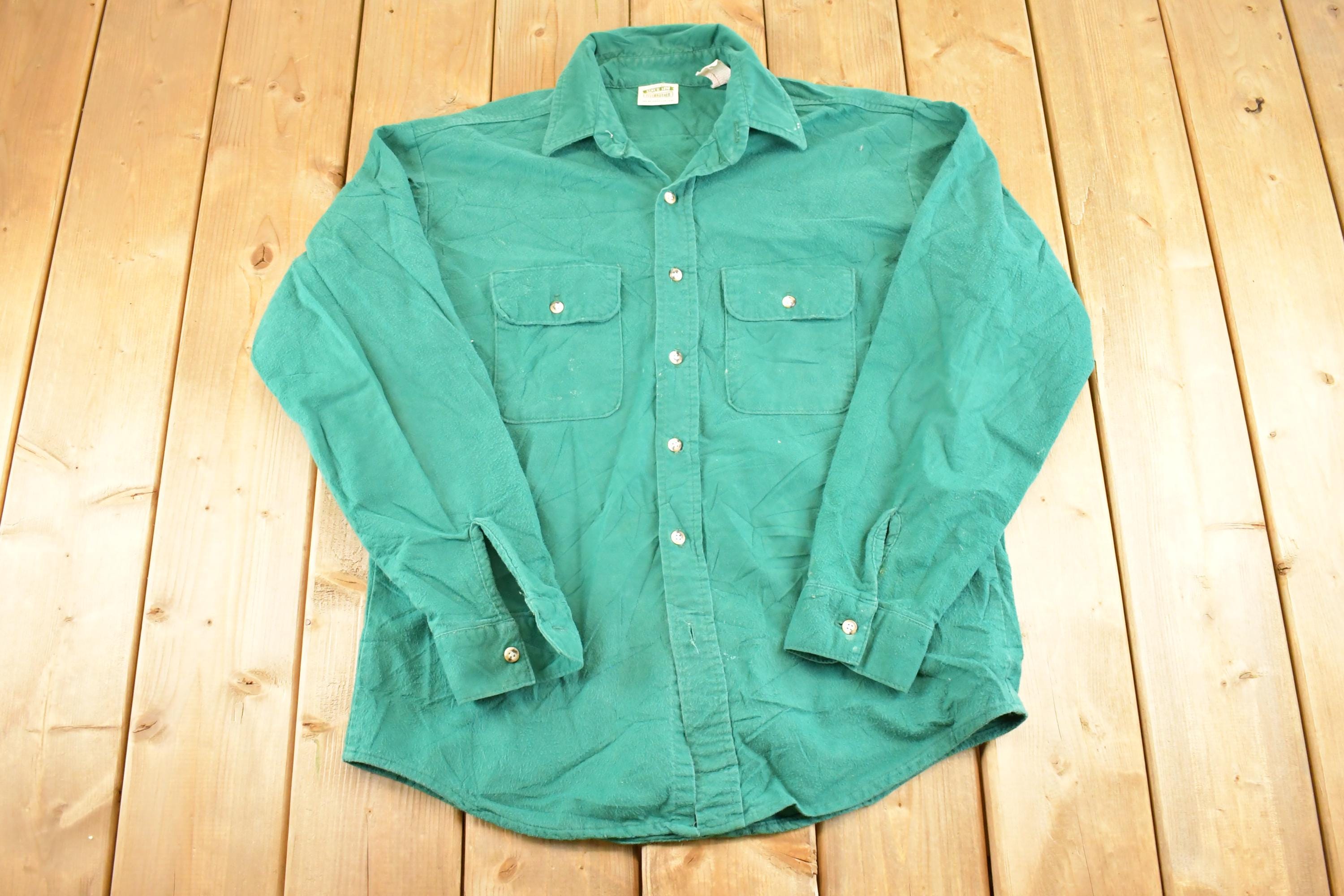 Vintage 1990s Five Brothers Outdoorsman Button Up Shirt Men's M