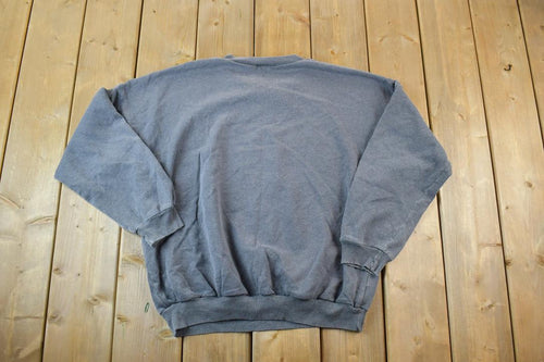 Vintage 1990s Big Buck Wild Mountain Wilderness Expedition Outdoorsman Crewneck Sweatshirt / Embroidered / Nature Sweater / Outdoor Sweater