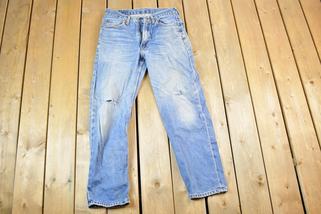 Vintage 1970s Levi Strauss Red Tab 550 Denim Jeans Size 32 x 32 Made In USA