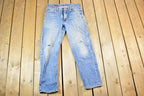 Vintage 1970s Levi Strauss Red Tab 550 Denim Jeans Size 32 x 32 Made In USA