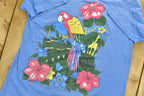Vintage 1990's Parrot Tropical Graphic T-Shirt