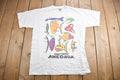 Vintage 1990s Anegada School Of Fish Souvenir T Shirt