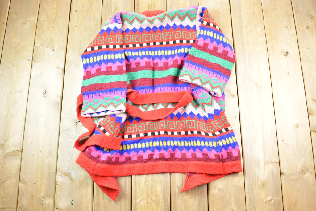 Vintage 1990s Barbara Dee 100% Wool Knit Sweater