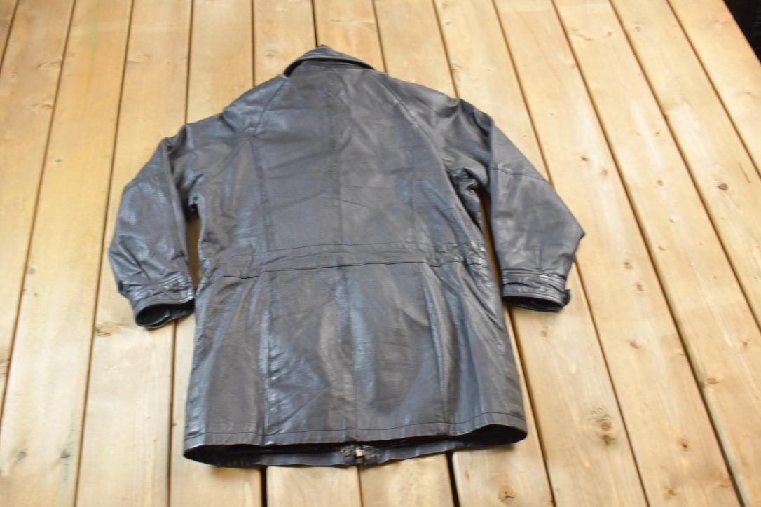 Vintage 1990s BB Dakota Genuine Leather Western Jacket