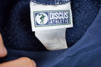Vintage 1990s Discus Athletic Blank Blue Crewneck Sweatshirt Men's Medium