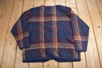Vintage 1990s Dressbarn Plaid Button Up Cardigan Sweater