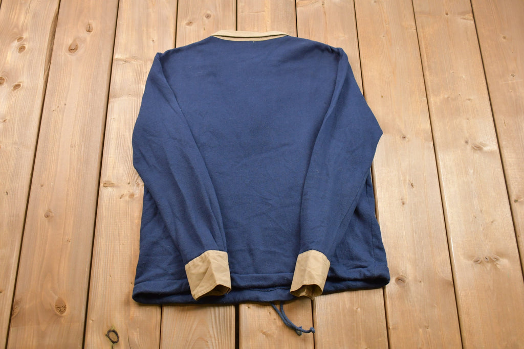 Vintage 1990s Two Layer Button Sweatshirt