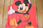 Vintage 1990s Mickey Mouse All Over Print Graphic Tank Top
