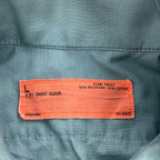 Vintage 1980s Chain Stitch Workman Button Up Shirt