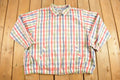 Vintage 1990s Francisca Plaid Button Up Jacket
