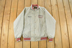 Vintage 1990s Johnson Disposal Snap On Bomber Jacket Men's Medium