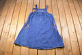 Vintage 1980s Joni Blair Embroidered Denim Dress Size 15