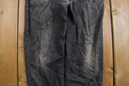 Vintage 1990s Levi's 546 Brown Tab Relaxed Fit Jeans Size 35 x 30