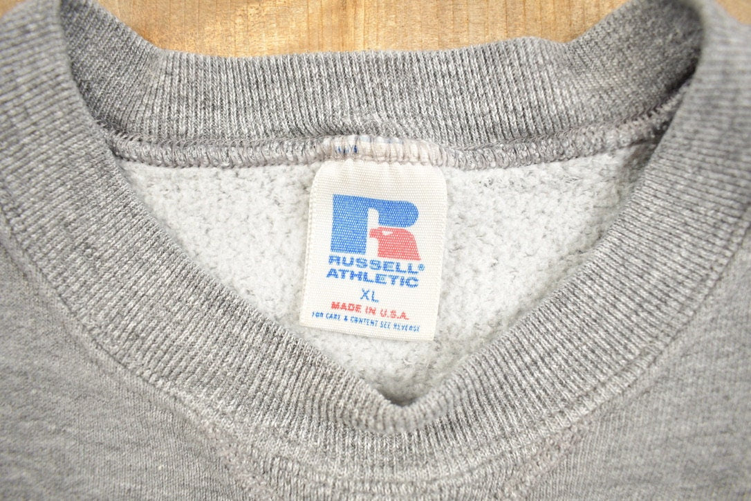 Vintage 1987 Russell Athletics Windsurfing Grand Prix Roots Canada Crewneck Sweatshirt