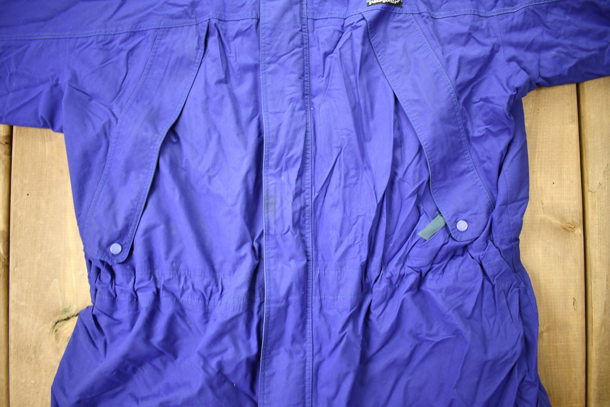 Vintage Patagonia Purple Windbreaker Rain Jacket