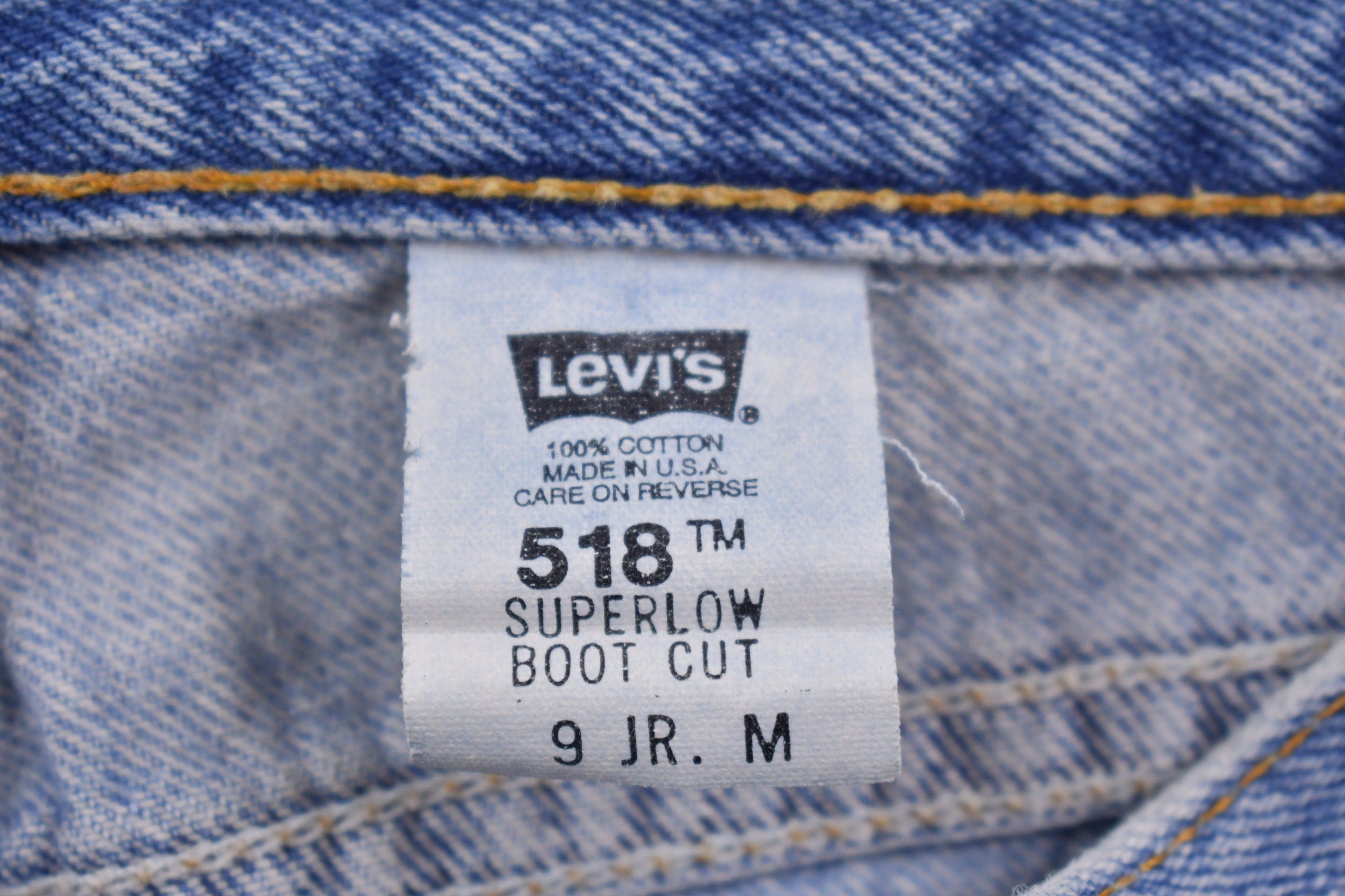 Vintage 1990s Levi's 518 Red Tab Jeans Size 30 x 30